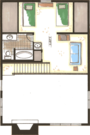 minnesota cabin loft design