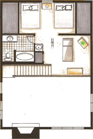 luxury crosslake cottage interior