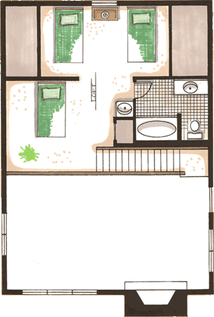 luxury cottage interior