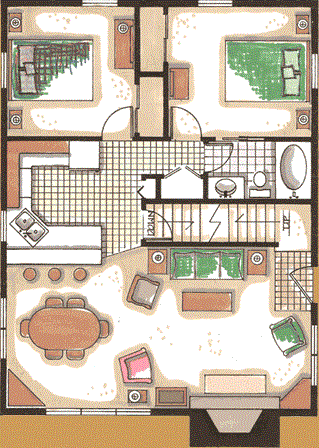 boyd lodge interior cottage design