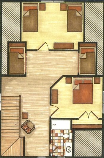 crosslake cabin floor plan